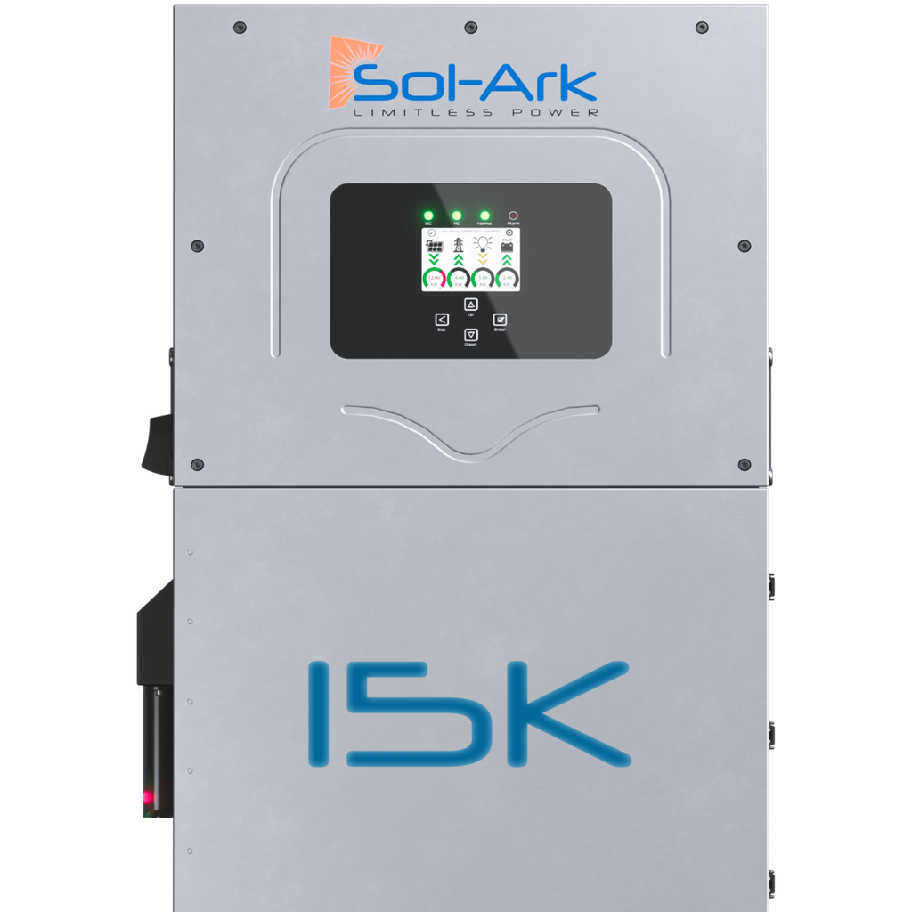 Sol-Ark 15K Limitless Hybrid Inverter off-grid on-grid