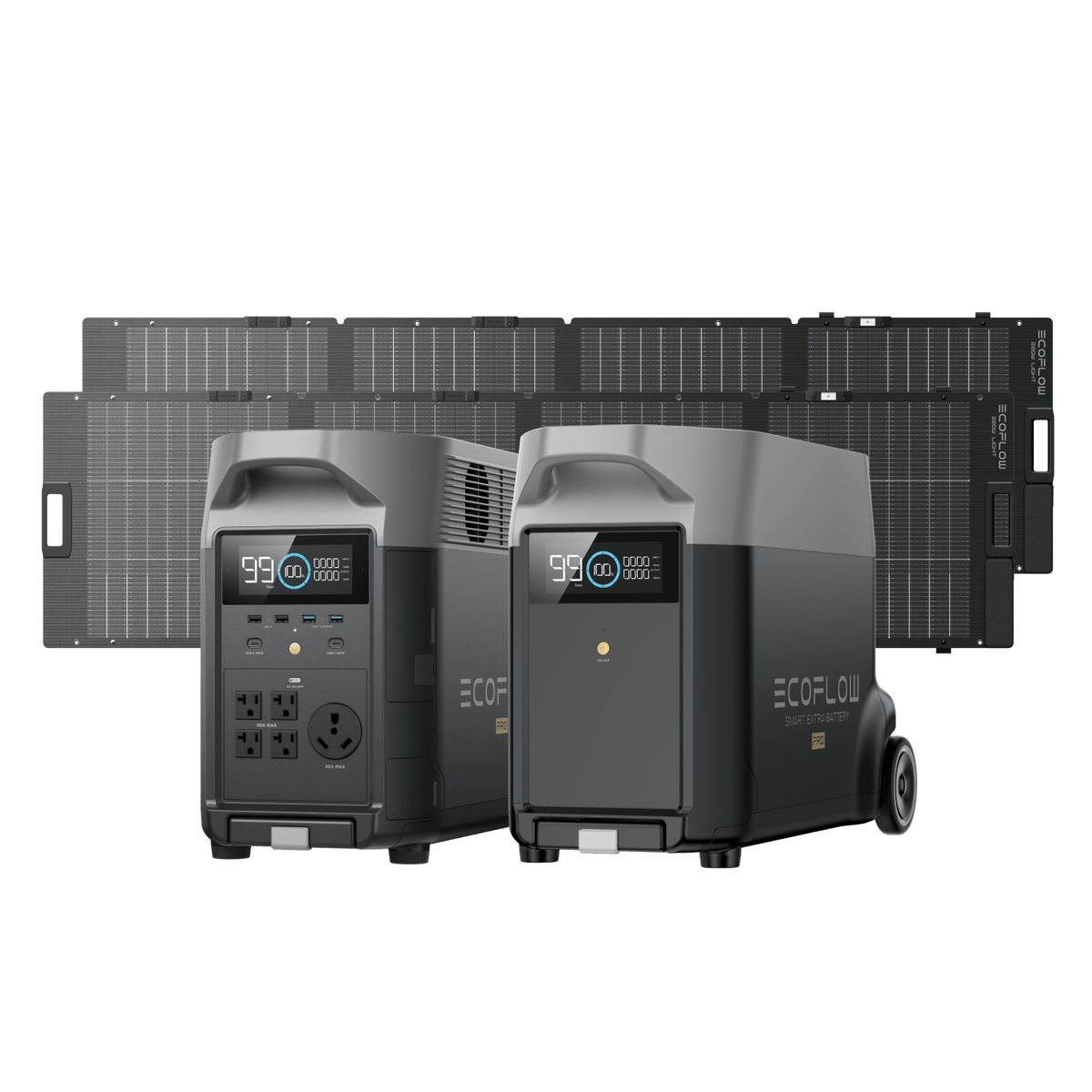 EcoFlow DELTA Pro Portable Power Station - View 7 | Solwel