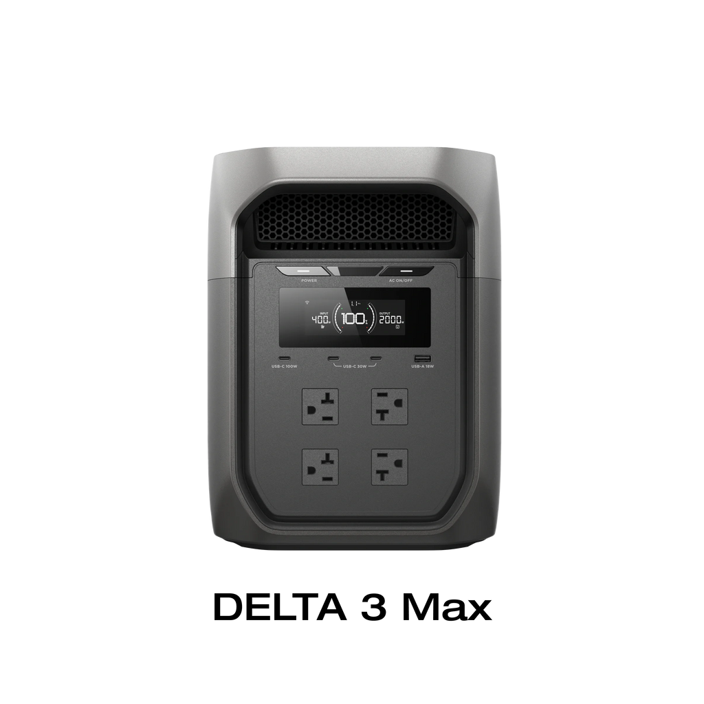 EcoFlow DELTA 3 Max Portable Power Station - View 12 | Solwel