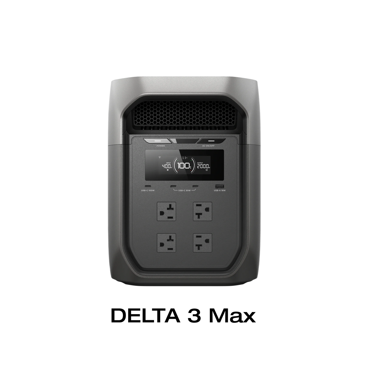 EcoFlow DELTA 3 Max Portable Power Station - View 12 | Solwel