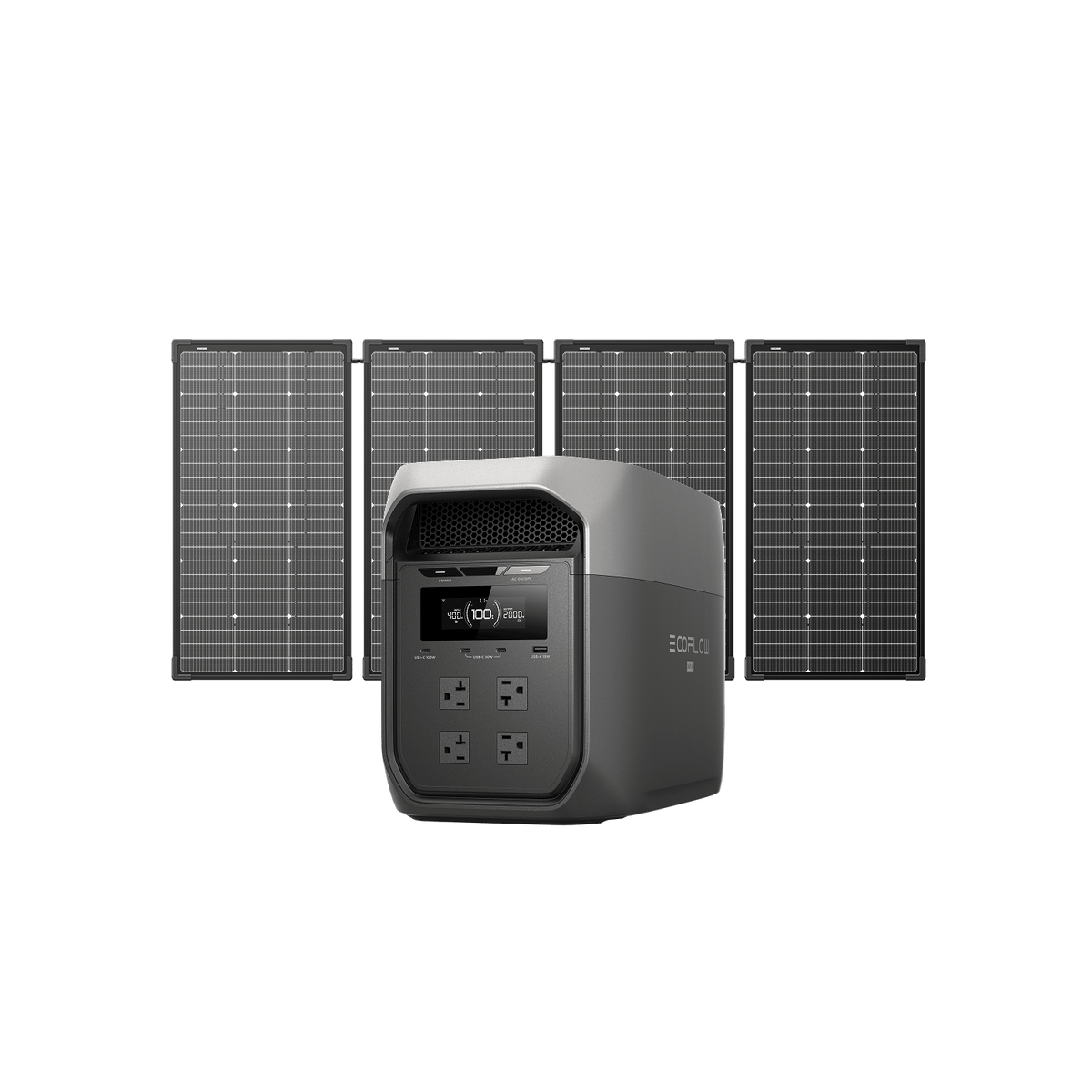 EcoFlow DELTA 3 Max Portable Power Station - View 3 | Solwel