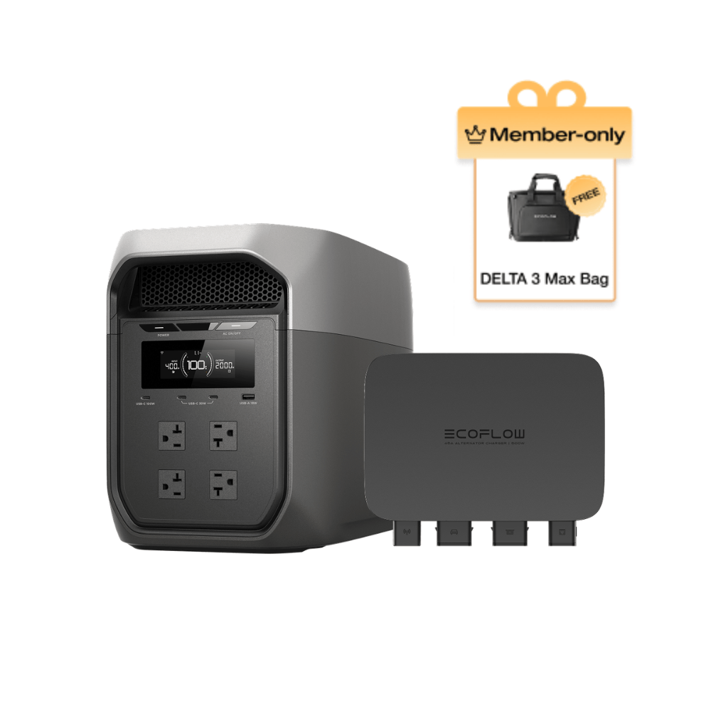 EcoFlow DELTA 3 Max Portable Power Station - View 8 | Solwel