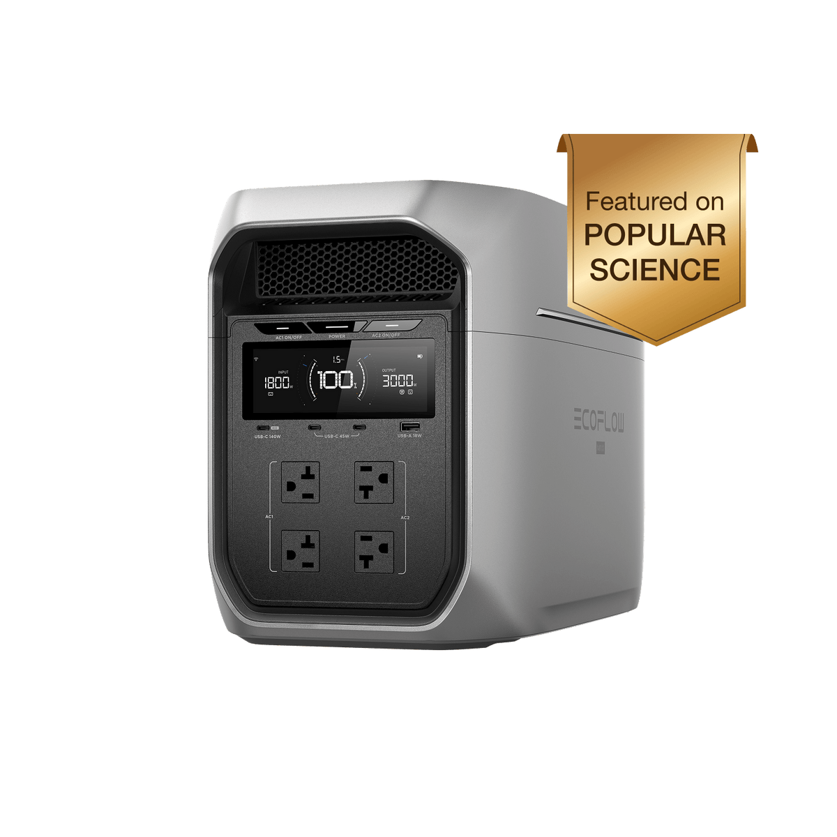 EcoFlow DELTA 3 Max Plus Portable Power Station | Solwel