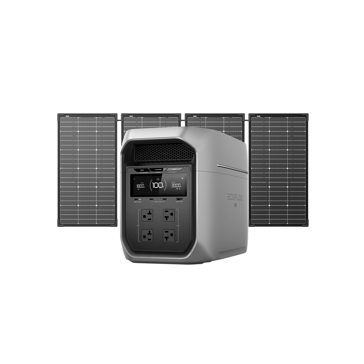 EcoFlow DELTA 3 Max Plus Portable Power Station - View 7 | Solwel