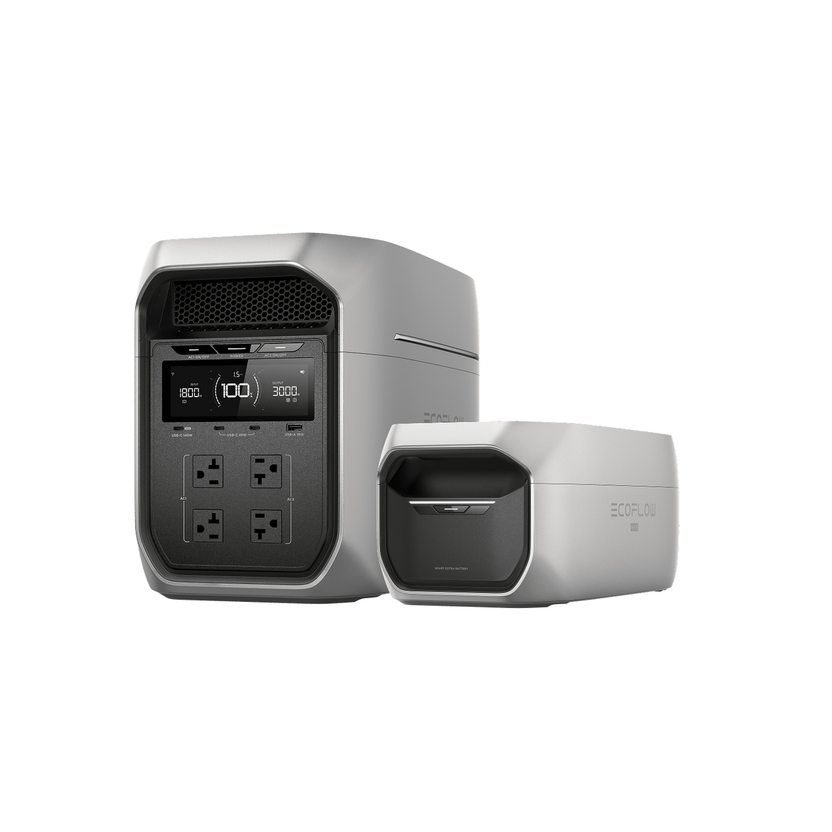 EcoFlow DELTA 3 Max Plus Portable Power Station - View 8 | Solwel