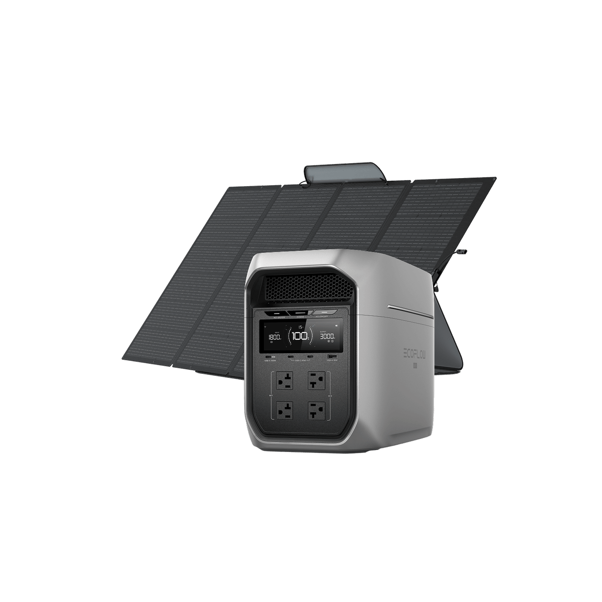 EcoFlow DELTA 3 Max Plus Portable Power Station - View 9 | Solwel