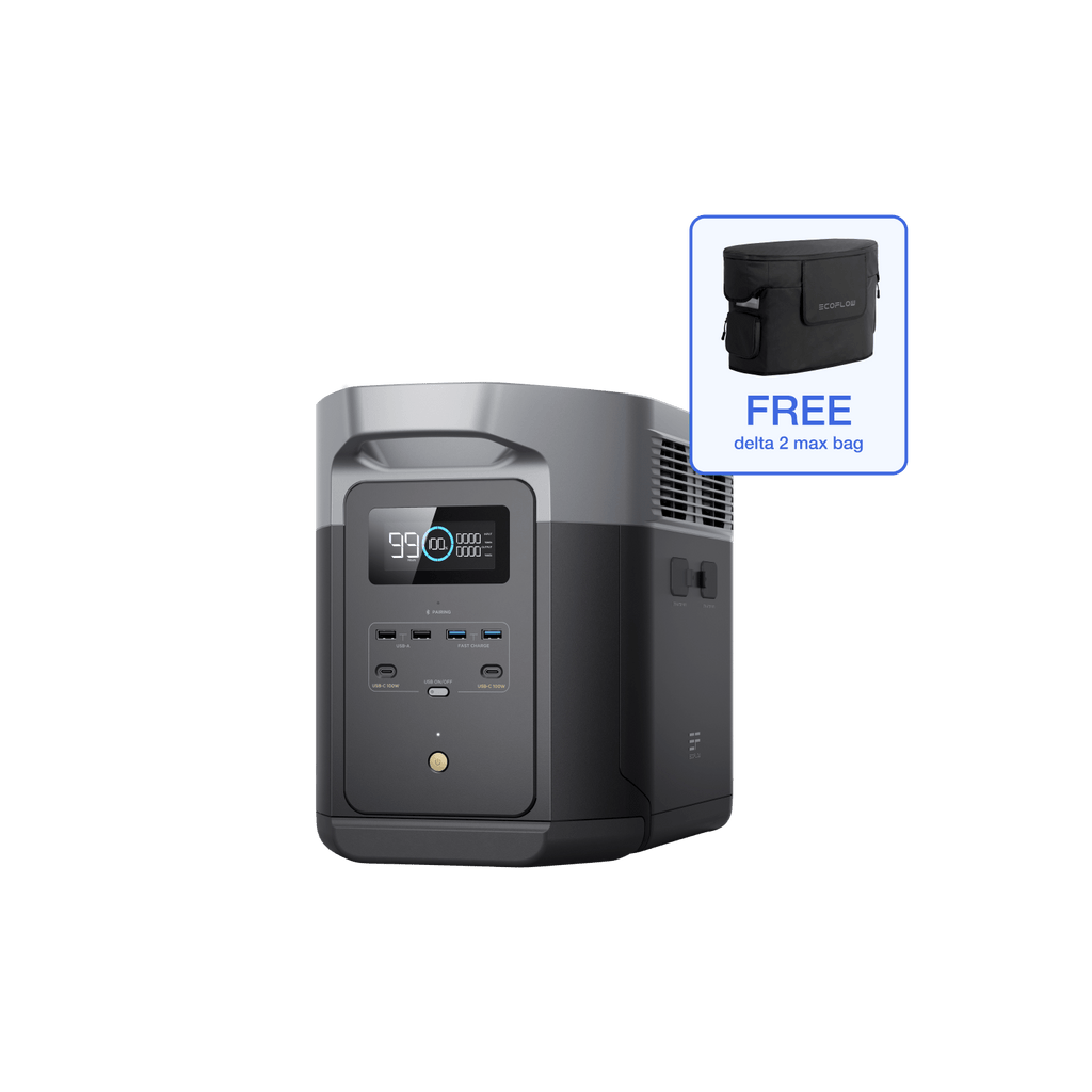 EcoFlow DELTA 2 Max Portable Power Station - View 18 | Solwel