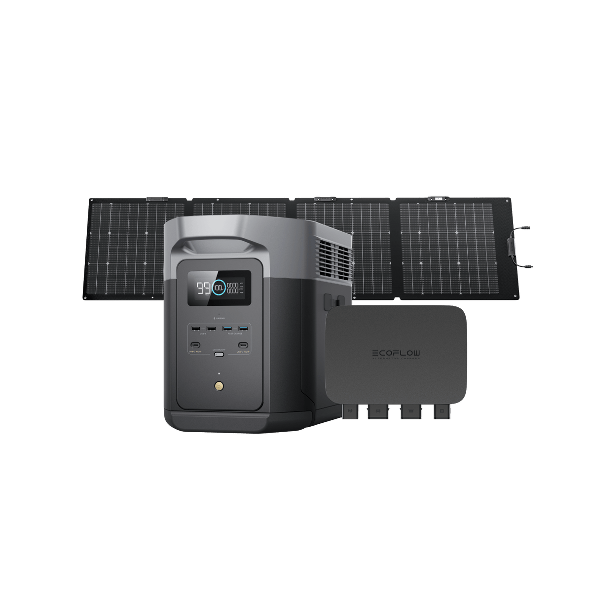 EcoFlow DELTA 2 Max Portable Power Station - View 8 | Solwel