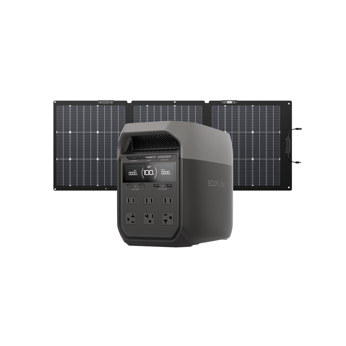 EcoFlow DELTA 3 Portable Power Station - View 13 | Solwel