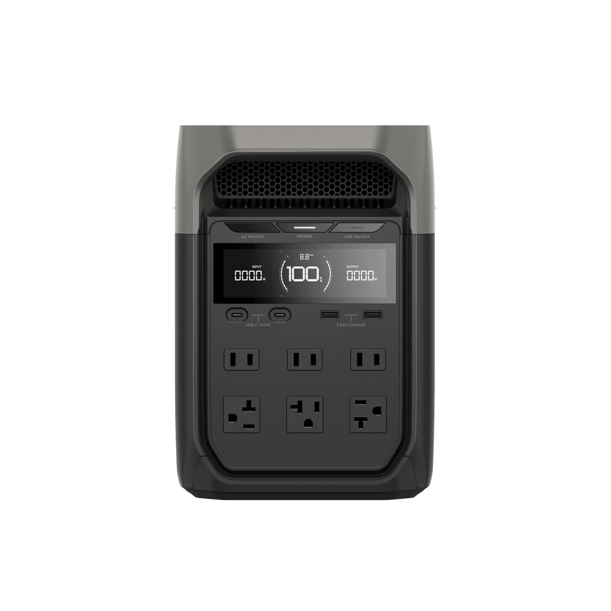 EcoFlow DELTA 3 Portable Power Station - View 2 | Solwel