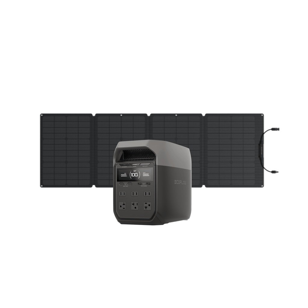 EcoFlow DELTA 3 Portable Power Station - View 5 | Solwel