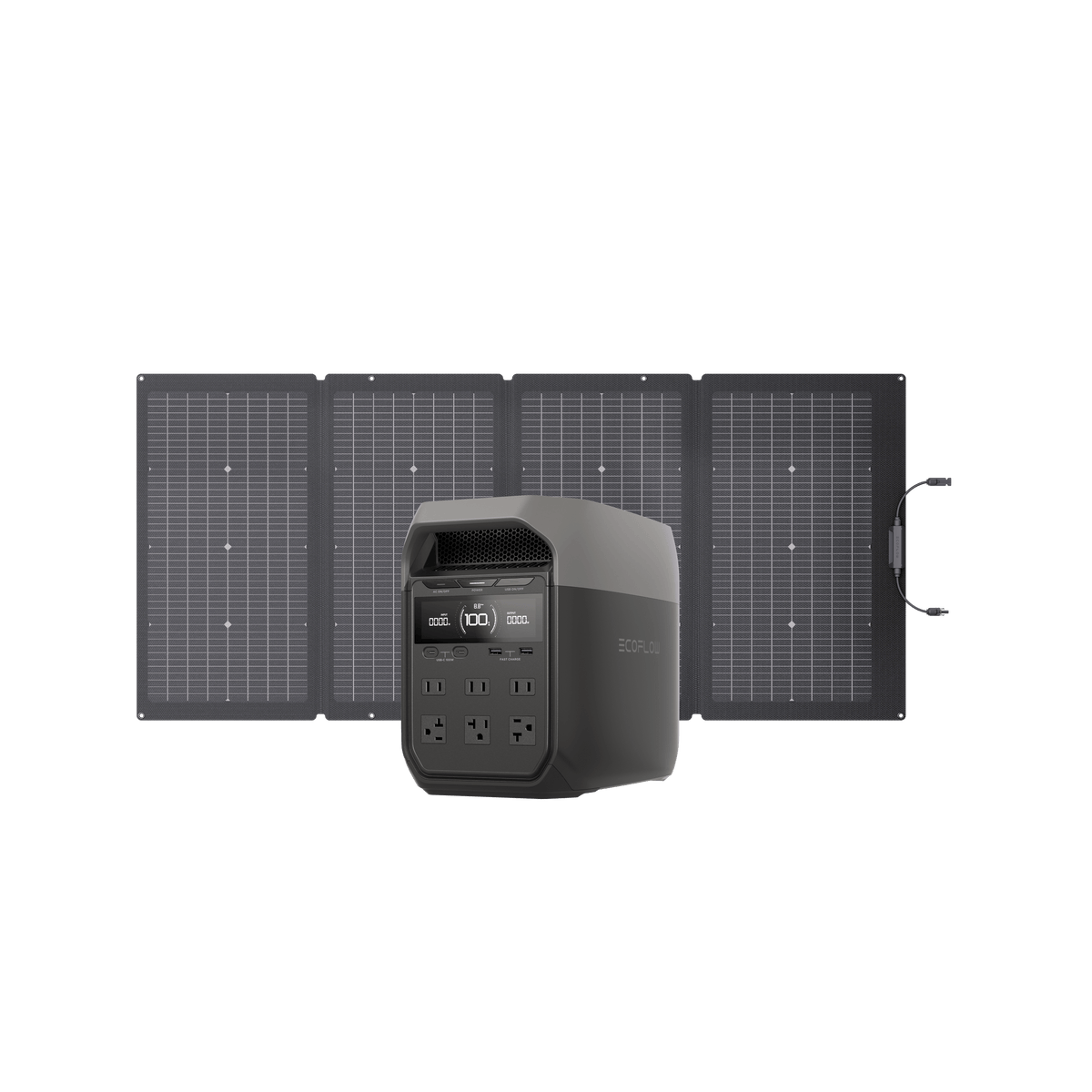 EcoFlow DELTA 3 Portable Power Station - View 7 | Solwel