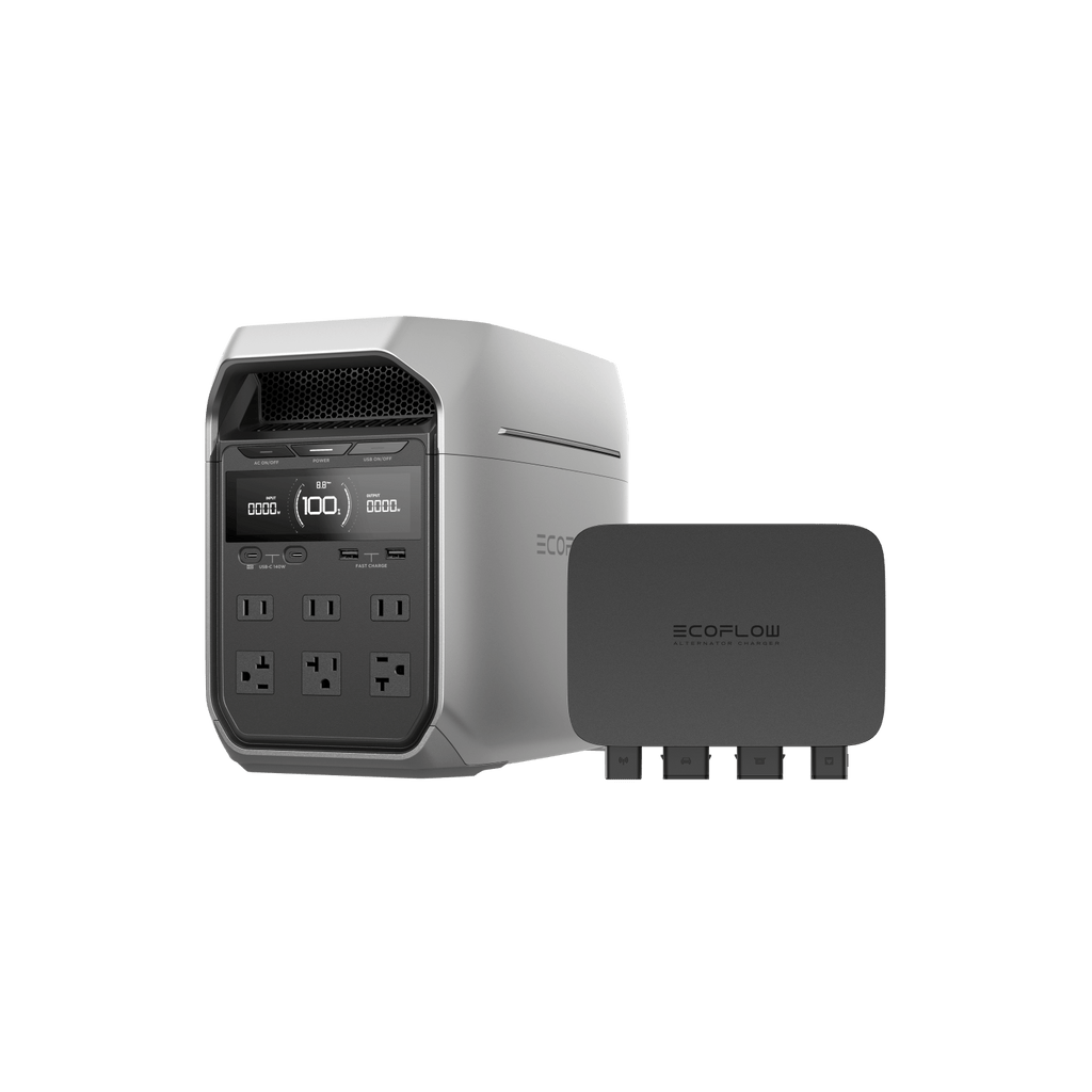 EcoFlow DELTA 3 Plus Portable Power Station - View 2 | Solwel