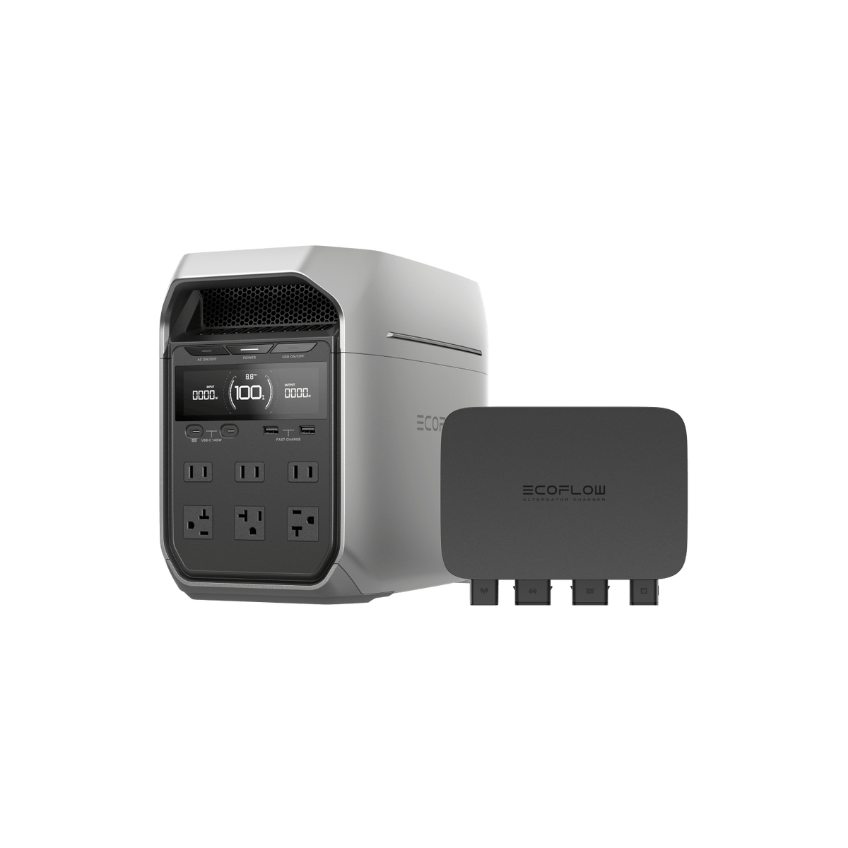 EcoFlow DELTA 3 Plus Portable Power Station - View 2 | Solwel