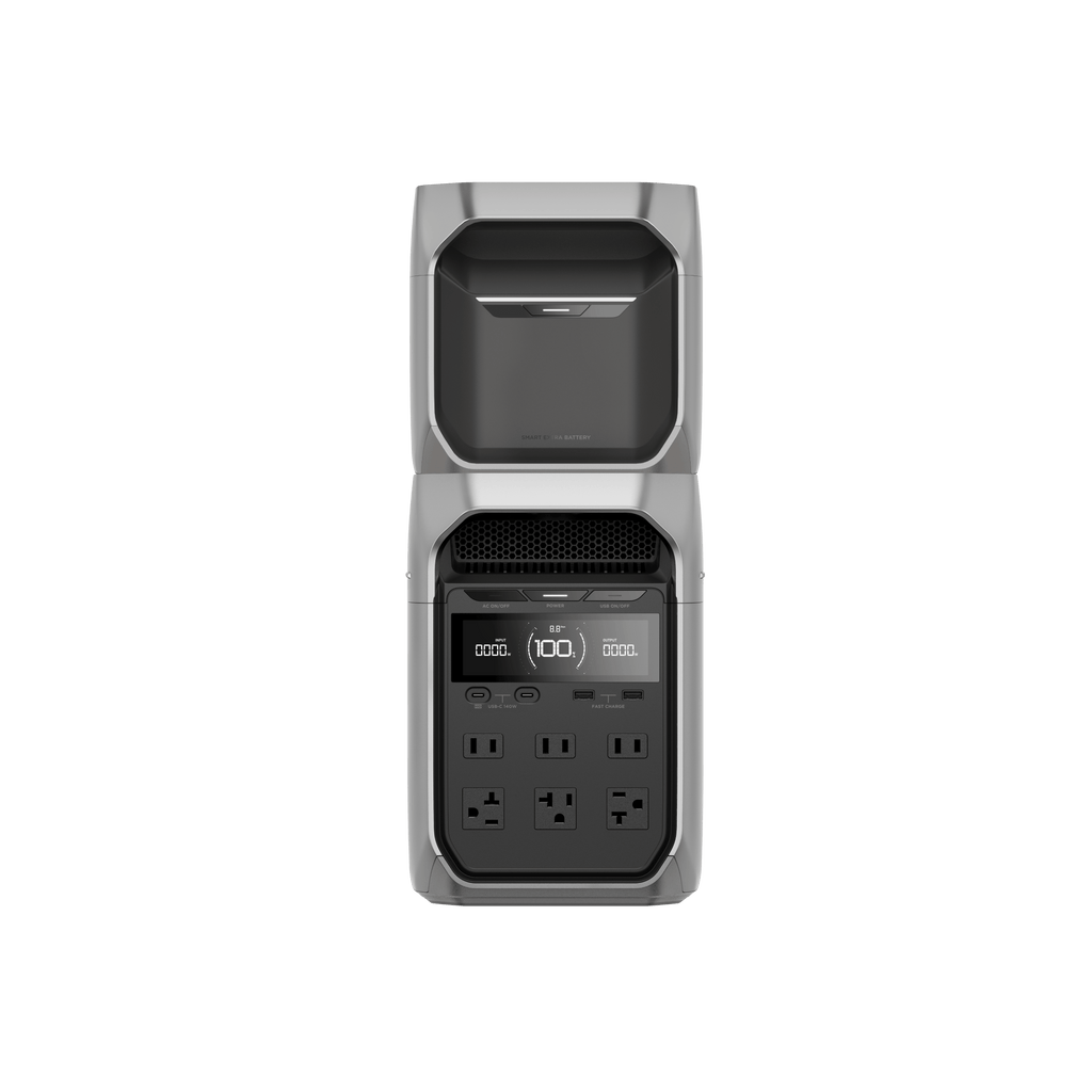 EcoFlow DELTA 3 Plus Portable Power Station - View 3 | Solwel