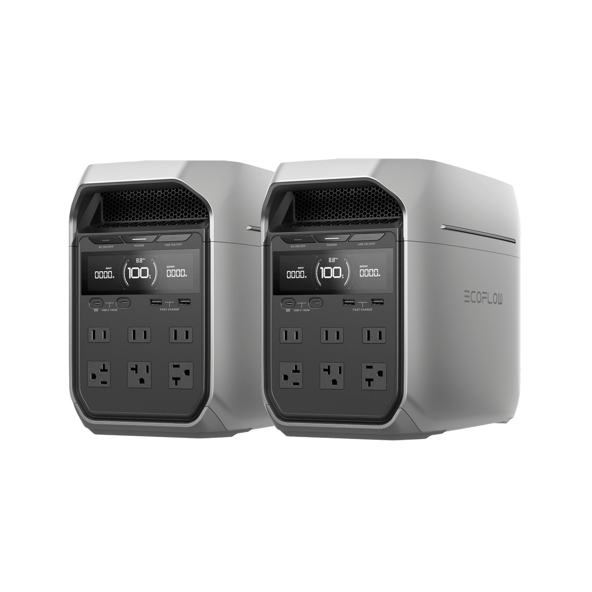 EcoFlow DELTA 3 Plus Portable Power Station - View 8 | Solwel