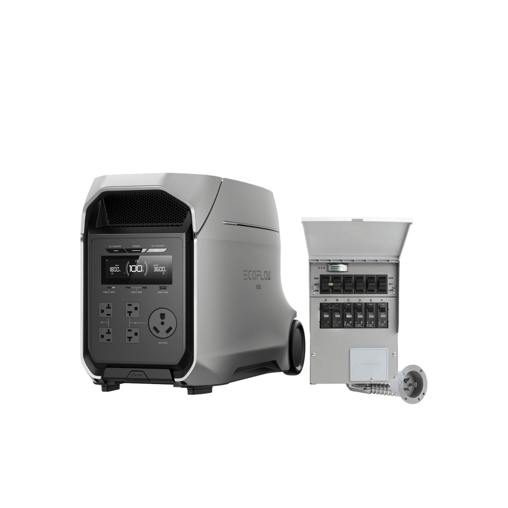 EcoFlow DELTA 3 Ultra Plus Portable Power Station - View 10 | Solwel