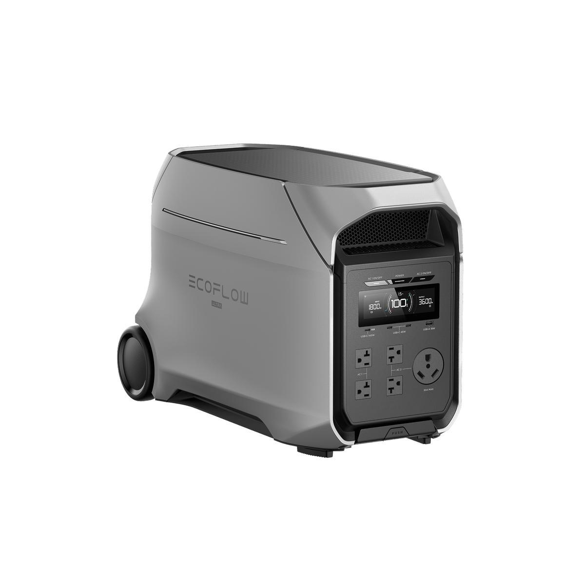 EcoFlow DELTA 3 Ultra Plus Portable Power Station - View 3 | Solwel