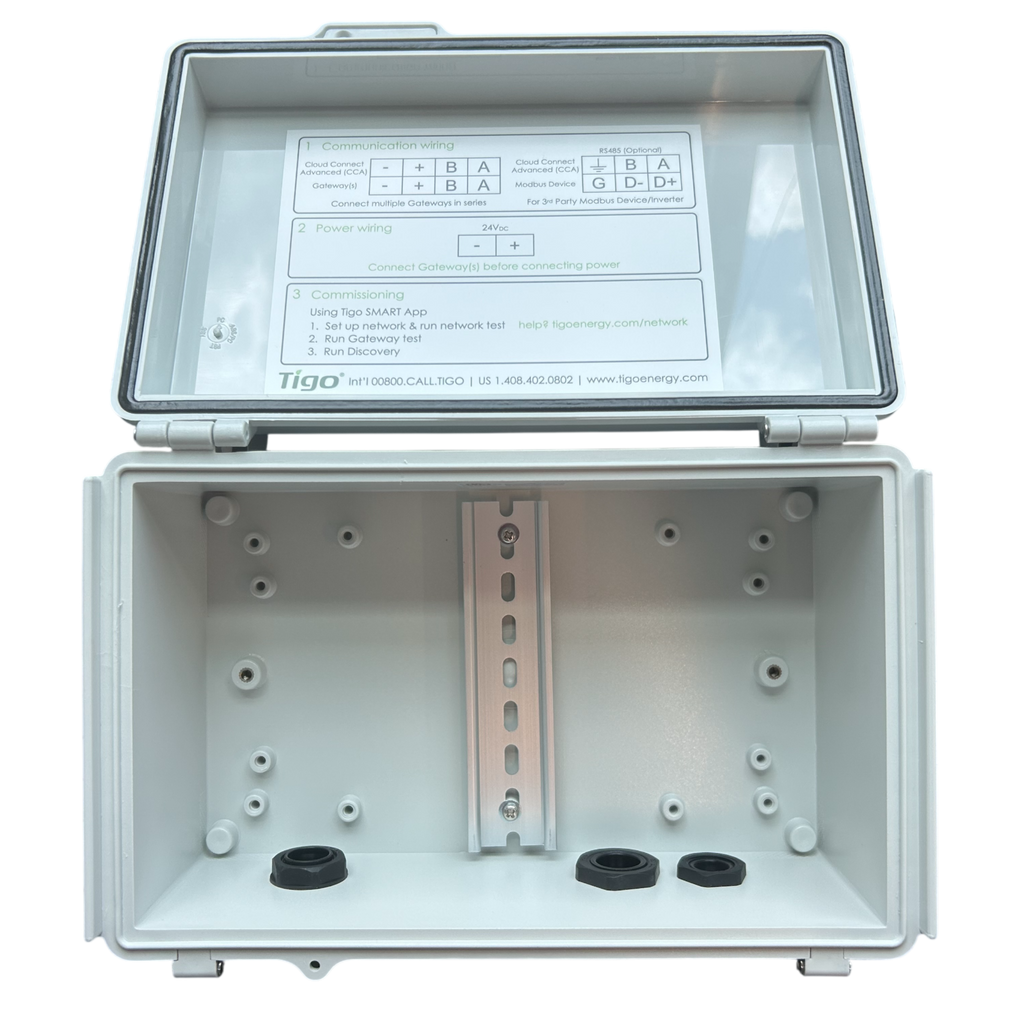 Tigo Cloud Connect Advance Kit Outdoor Inside