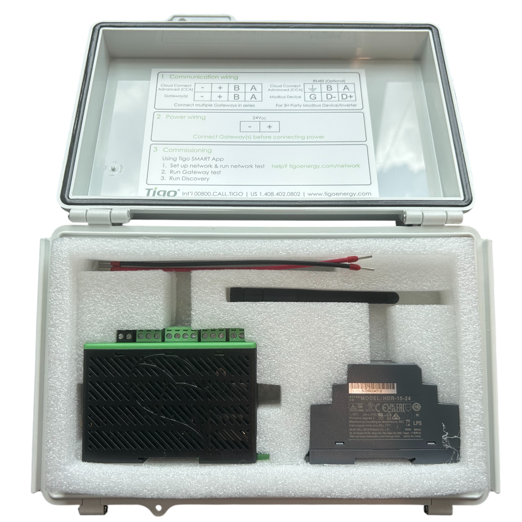 Tigo Cloud Connect Advance Kit Outdoor inside