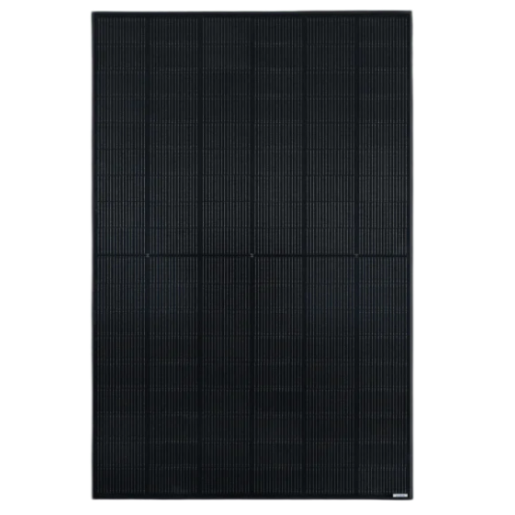 Runergy 455W all-black bifacial N-Type solar panel HY-DH96N11B front view