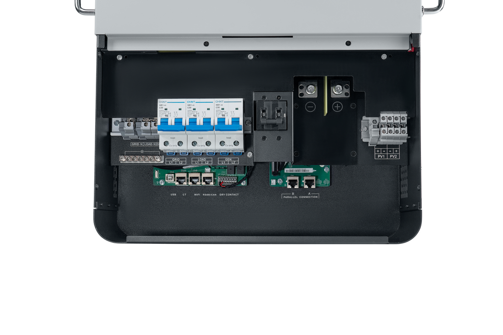 Fortress Power Envy True 12kW hybrid inverter - front panel display