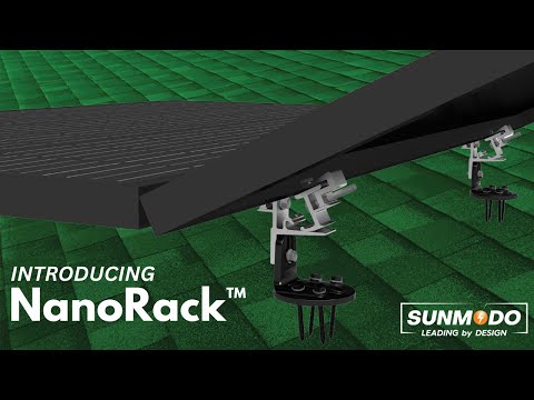 Sunmodo NanoRack End Bracket (NANORACK-END) (K10529-BK1)