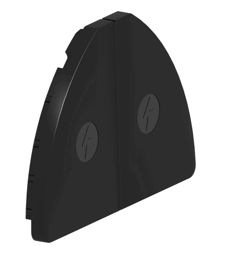 Sunmodo Skirt End Cap Pair (SKIRT-CAP-B)