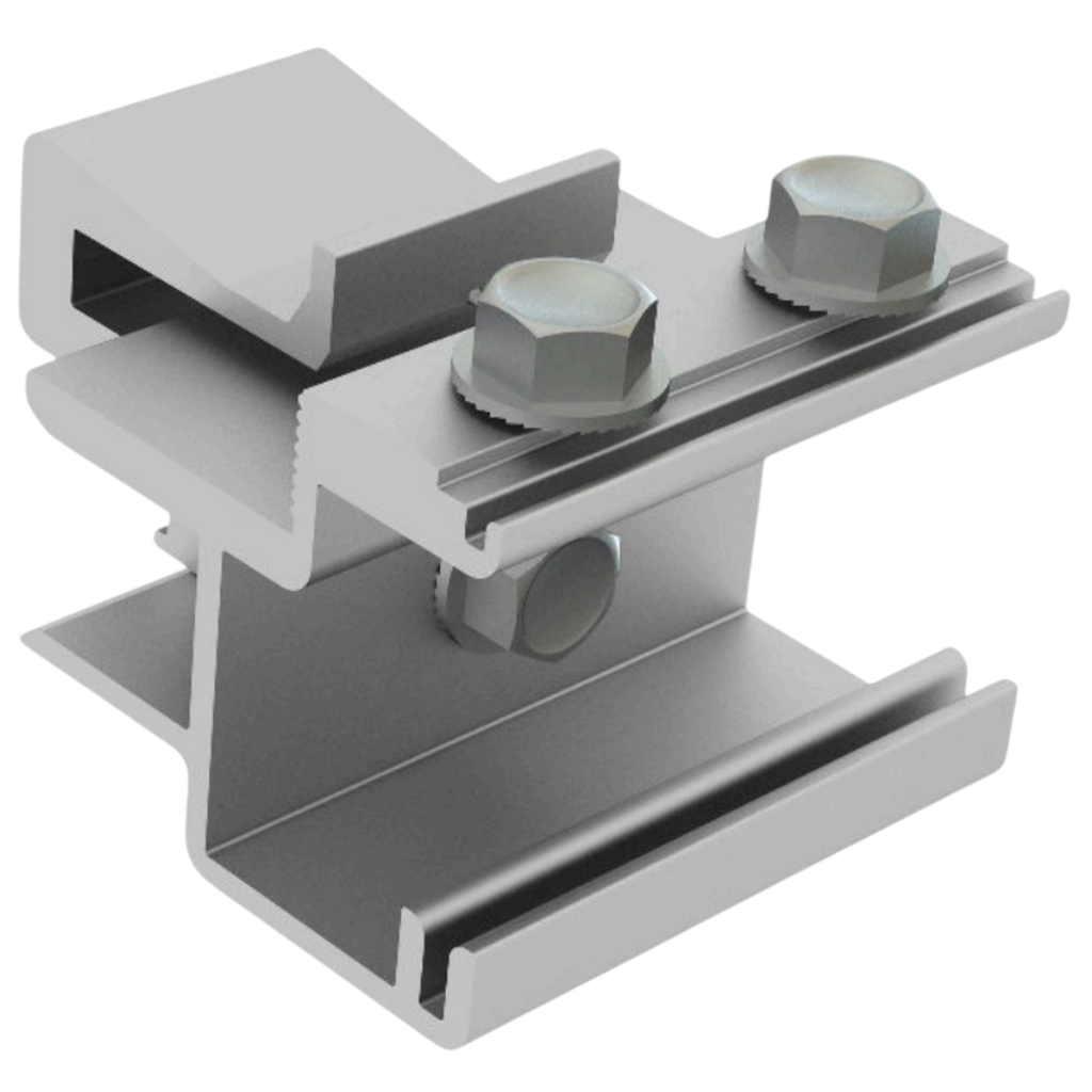 Sunmodo Skirt Splice Clamp Nanorack 