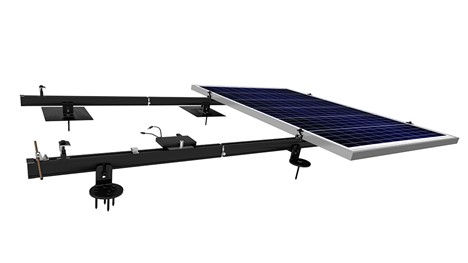 Pitched Roof Solar Rack